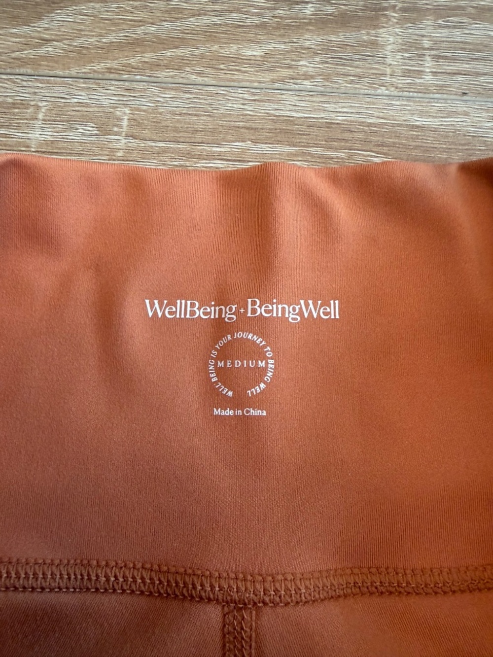 REVOLVE X WellBeing + BeingWell Flare Legging Orange Women’s Medium - Picture 3 of 5